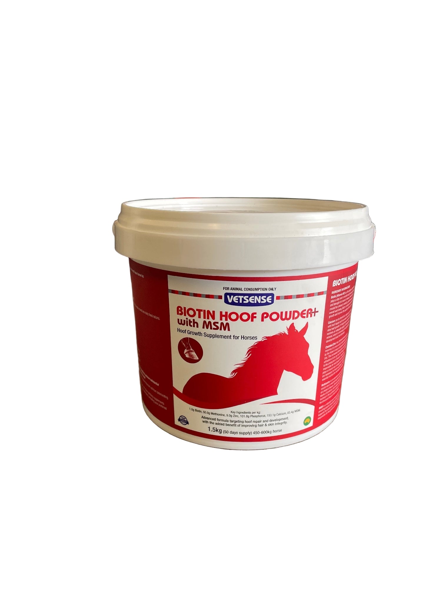 Vetsense Biotin Hoof Powder + With Msm – Yass Valley Stockfeeds
