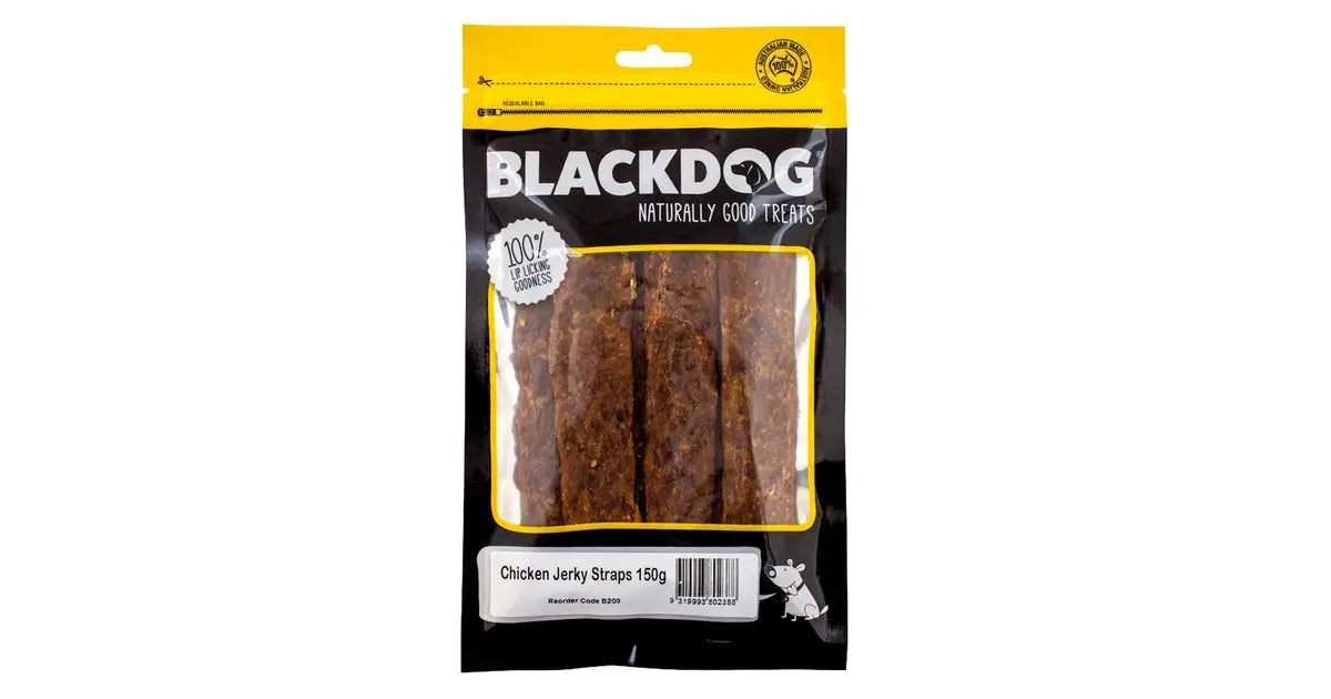 Black Dog Chicken Jerky Straps