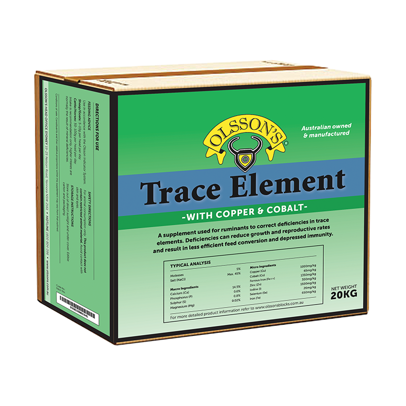Olssons Trace Element + Copper & Cobalt 20kg