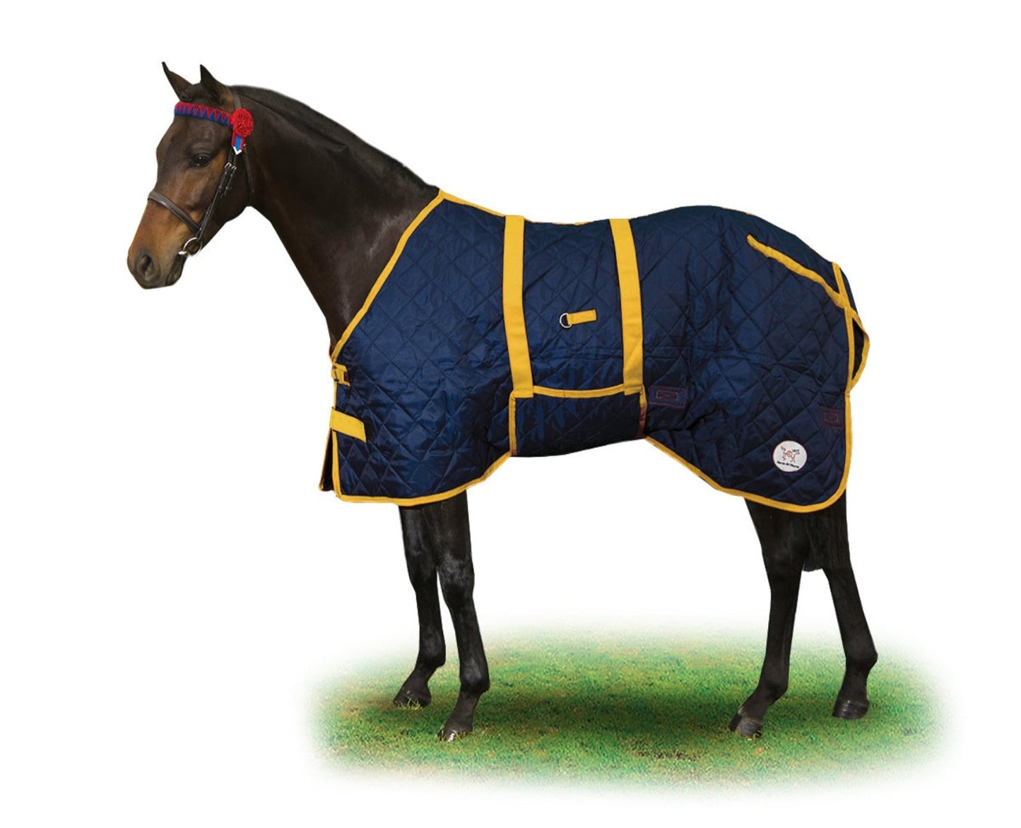 Navy Quilted Doona Stable Rug
