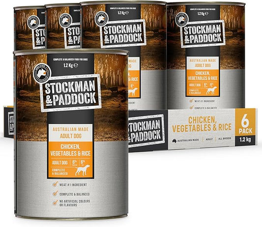 Stockman Paddock Tins [siz:6 X 1.2kg Mat:5 Kinds]
