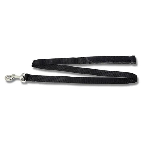 Dog Lead With Padded Handle Black [col:black]