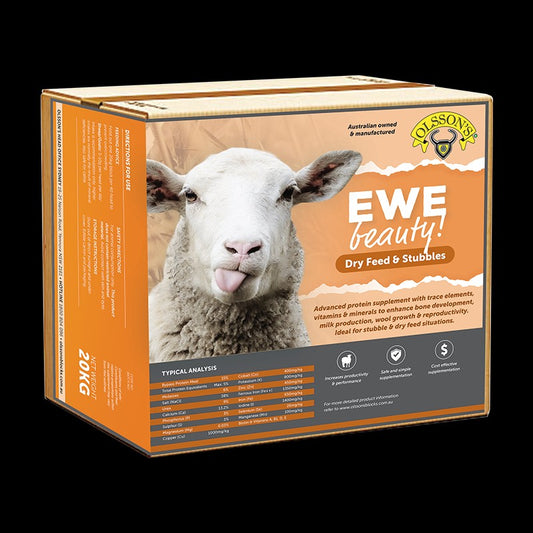 Olsson Ewe Beauty Dry Feed & Stubble 20kg