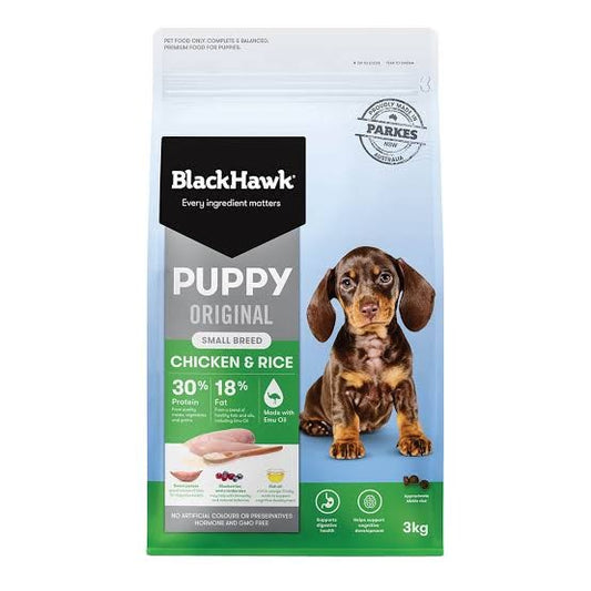 Black Hawk Puppy Lamb And Rice 3kg Small [fla:lamb And Rice Siz:3kg Dog:small]