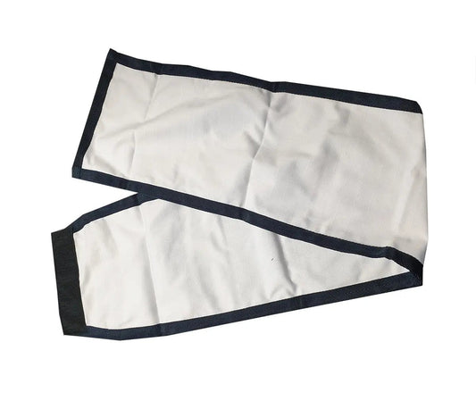 Cotton Ripstop Tail Bag White/red Full [col:white/red Siz:full]