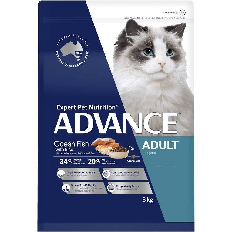 Advance Cat Ocean Fish Adult 20kg