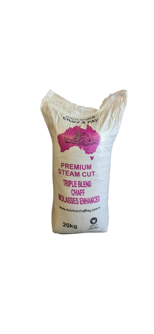 Lucerne & Oaten Mollasses Mix Chaff 20kg