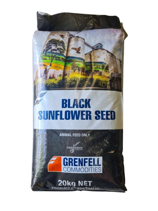 Grenfell Black Sunflower Seeds 20kg