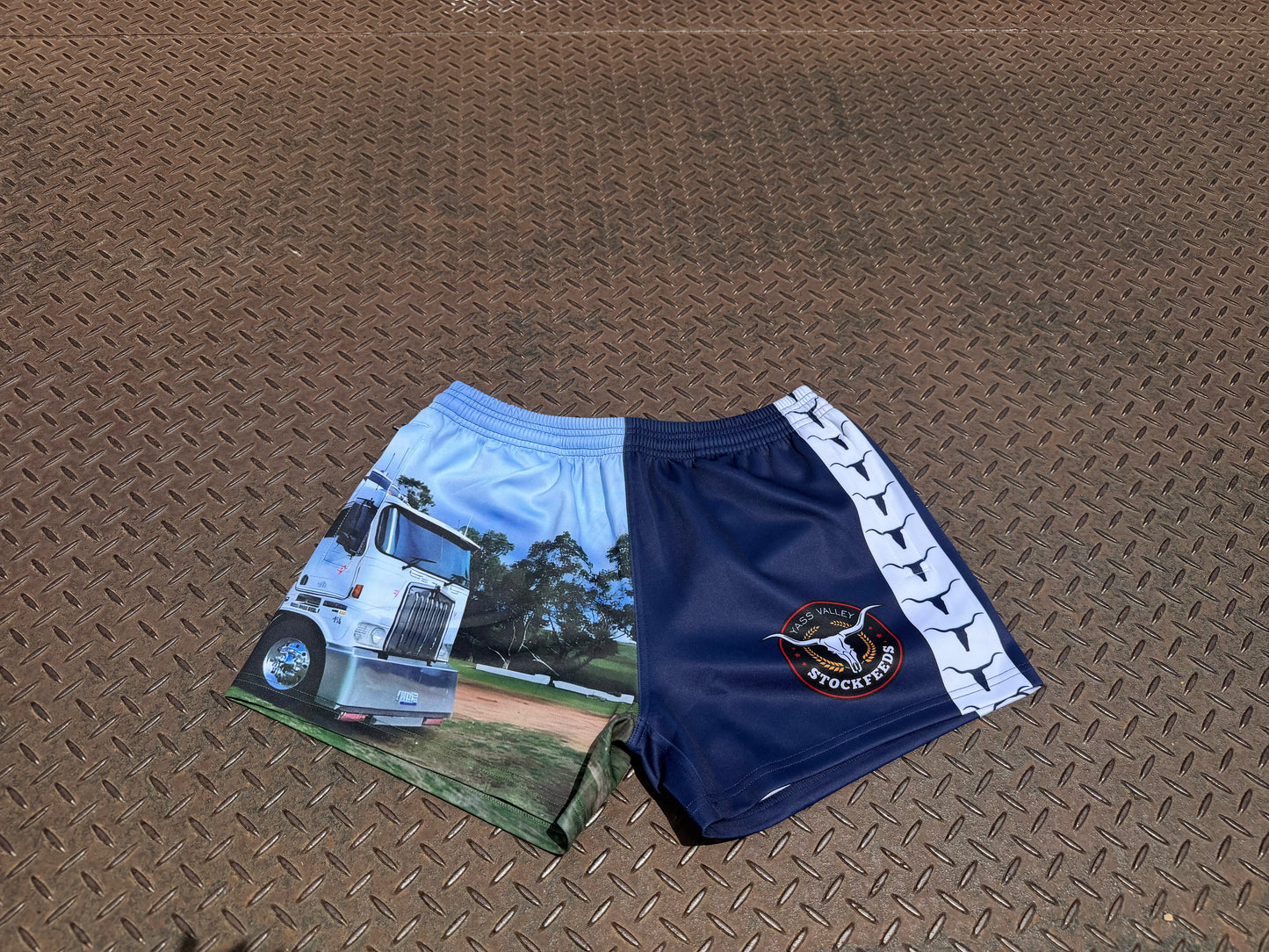 YVSF Footy Shorts Navy