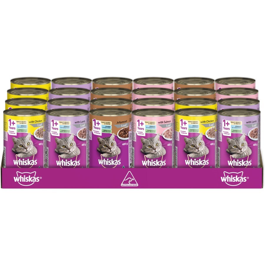 Whiskas Mixed Variety 400g X 24