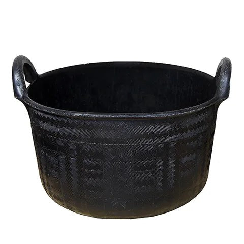 Rubber Feed Bucket 37l [siz:37l]