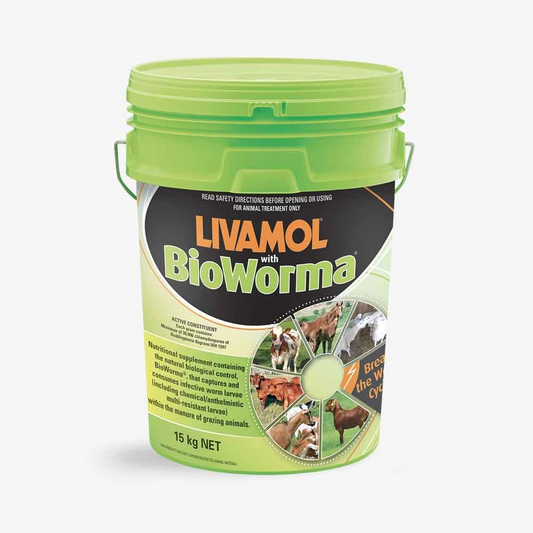 Livamol With Bioworma 15kg 