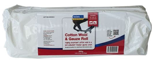Kelato Cotton Wool & Gauze 500g