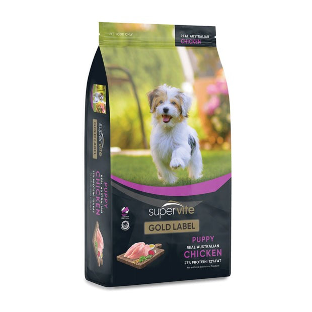 Supervite Gold Label Puppy 3kg Chicken [siz:3kg]