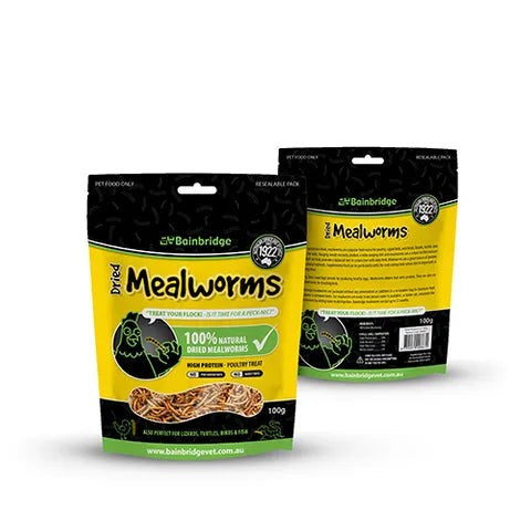 Dried Meal Worms 250g [siz:250g]