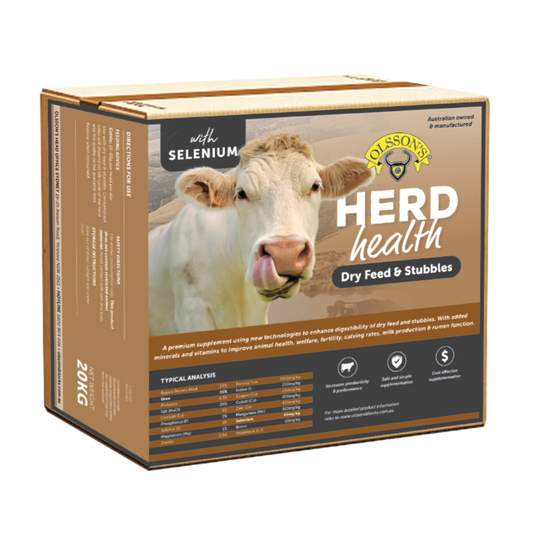 Olsson Herd Health Dry Feed And Stubble 20kg